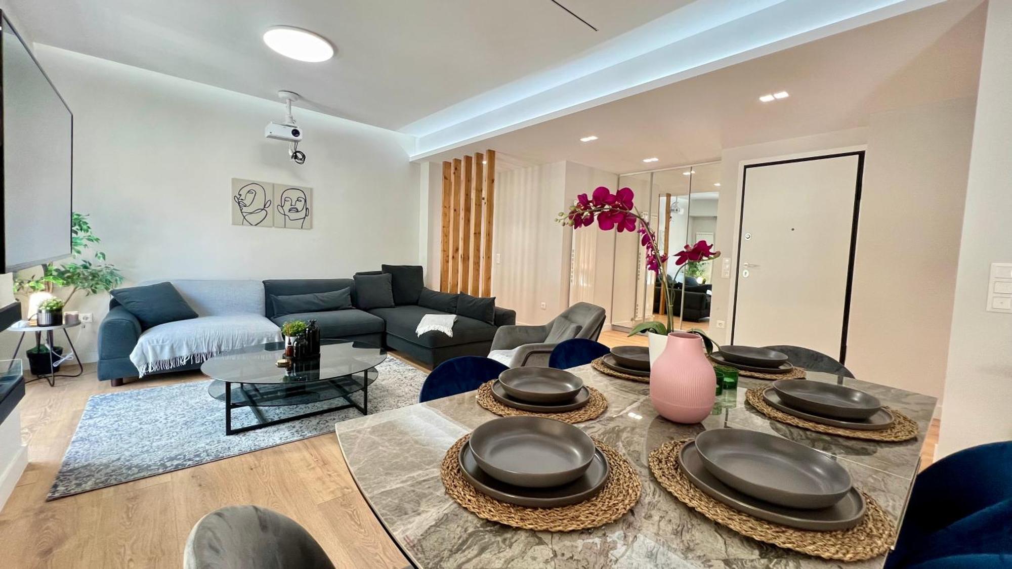 Trion Ierarchon Modern 3 Bdr In Petralona Athens
